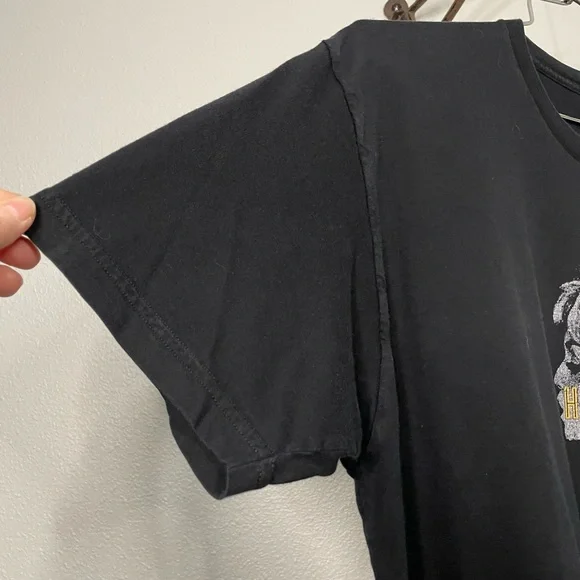 American Apparel black The Hold Steady graphic band tee sz XL *RARE* - Picture 4 of 10